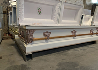 Premium Metallic Coffin Rectangle Metal Design For Funeral Professionals