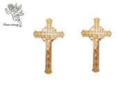 Coffin Cross Manufacturer Size 29 × 16cm , Different Color Jesus 4# Casket Crucifix