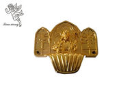 Gold Coffin Corner Christ A# PP Materials , Funeral Accessories Suppliers