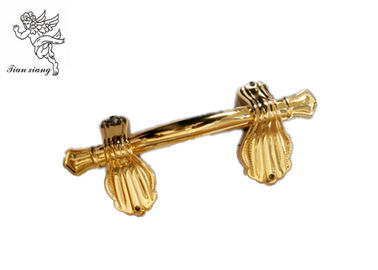 Funeral Decoration Casket Handles Wholesale , Golden Adult Coffin Handles H9004