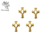 Golden Cross Coffin Swing Handle Accessories PP Plastic Ornamental H9008