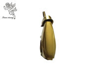 Antique Brass Color Casket Handle Hardware , Coffin Accessories Iron Material