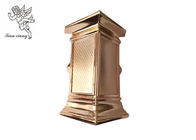 Copper Coffin Decorative Casket Corners Christ 001# PP / ABS Material For Swing Bar