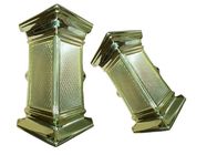 Gilded corner Customized quality plastic Coffin parts for ornamenting swing handle