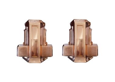 Standard Style Copper Plastic  Funeral Furniture Coffin Parts For Casket corner