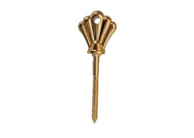 Gold 1# Coffin Screw Coffin Fittings Casket Surface Decoration For Casket Fastening