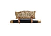 Funeral Golden Long Casket Swing Bar TX - A H9007 PP And Zinc Material