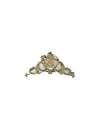 Deocoratvie Casket Accessories Flower With Antique Brass Surface