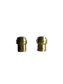 High Strength Coffin Parts End Cup For Casket Gold , Copper , Silver