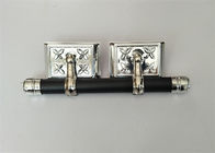 Moulded Coffin Hardware / Casket Handles Wholesale Silver And Black