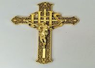 29×16cm PP Casket Crucifix For Coffin Lid Decorating