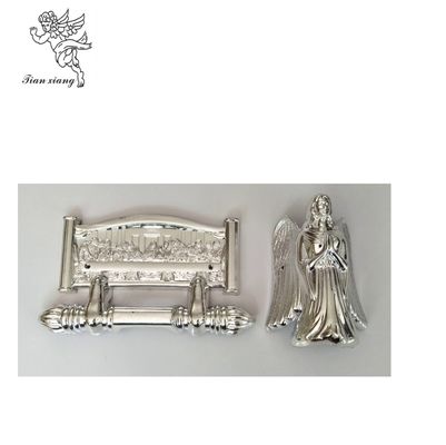 PP Zinc Alloy Coffin Accessories Casket Handle Hardware Silver Gold TX-B