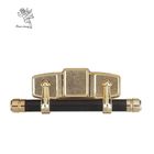 Coffin Accessories Funeral Golden Long Casket Swing Bar Zinc Material