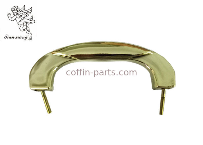 Pale Gold Plastic And Metal Casket Hardware , Wholesale Coffin Handles H9021