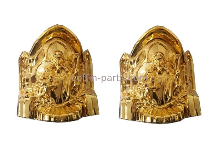 Christ Model Materials Coffin Decoration , Coffin Ornaments PP / ABS Materials