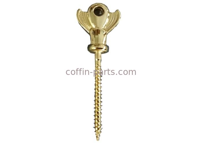 Funeral Decoration Coffin Screw 7#  Gold European Style Zinc Alloy Material
