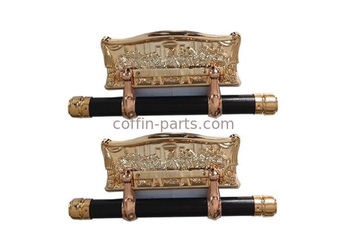 Funeral Golden Long Casket Swing Bar TX - A H9007 PP And Zinc Material