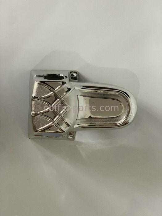 Silver Casket Corners Casket Hardware With Metal Bars 70X46X36cm