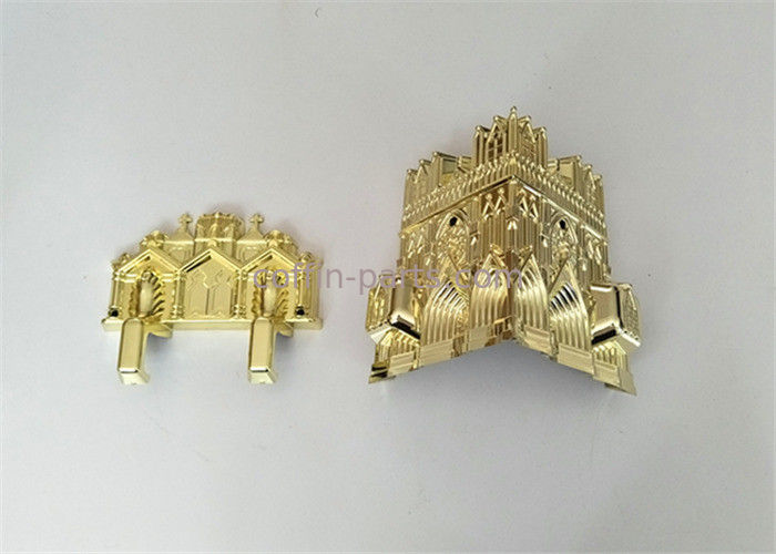Injection Molding Casket Corners Cathedral Plastic Funeral Accessories