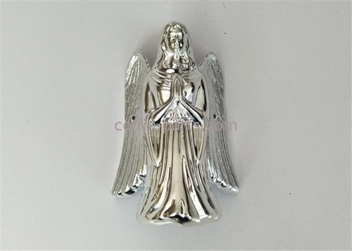 Injection Molding Casket Corners Angel Pattern European Style PP / ABS Material