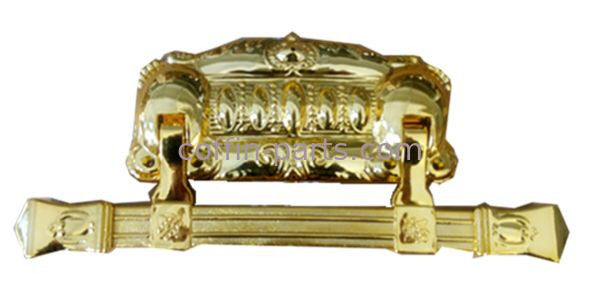 Injetion Molding Casket Hardware Handle , Coffin Accessories Heavy Load