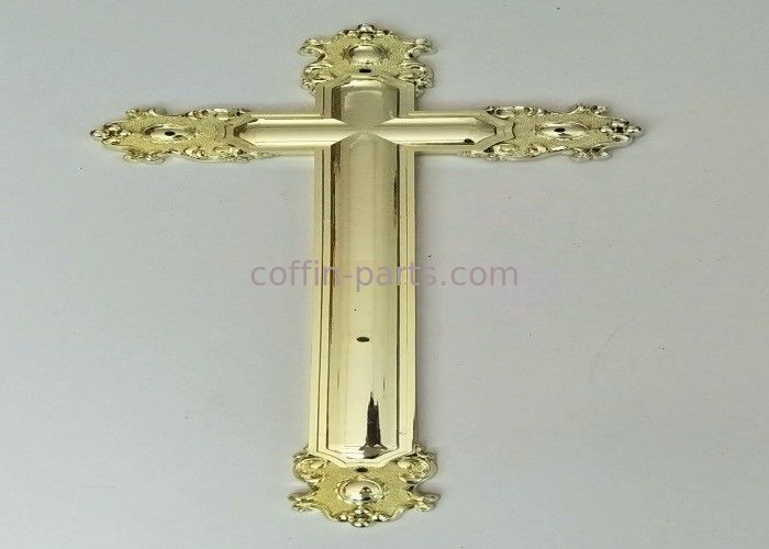 Standard 44.8×20.8cm PP Coffin Crucifix For Funeral Decoration