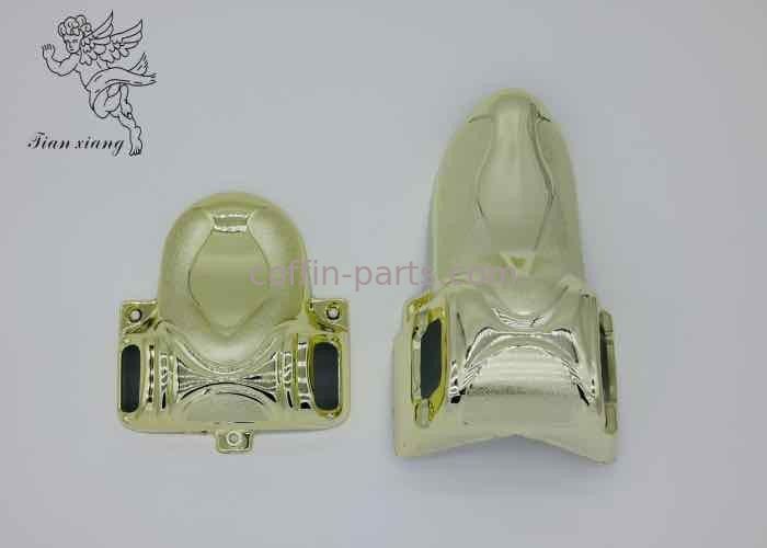 Pale Gold PP Virgin Casket Corners Plastic PP ABS Material