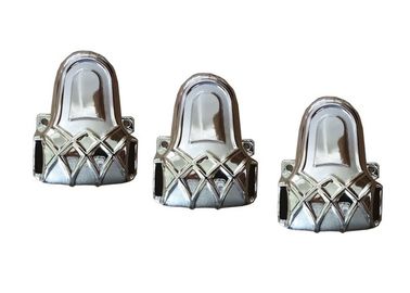 PP Or ABS  Material Funeral  Coffin Decorative Coffin Parts  With Steel Bars