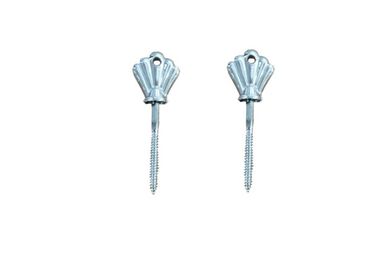 Silver Painting Coffin Screw Plastic And Metal Casket Components For Casket Fastening