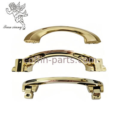 Durable ABS Gold Coffin Handles Funeral Decorative Pull Accessory