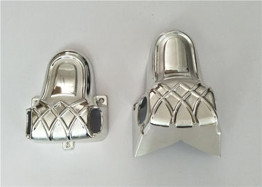 ABS Plastic Material Silver Casket Corners Casket Hardware With Metal Bars