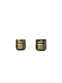 Adult Use Funeral Accessories / Fixed On Coffin Decoration Metal End Cup